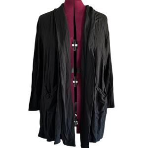 Womens Jacket Size 2x Black Lightweight Casual Business Everyday Church Movies